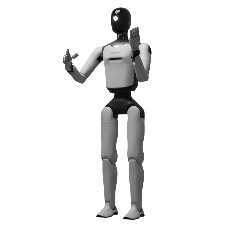 AGIBOT A3 Ultra humanoid robot with articulated hands